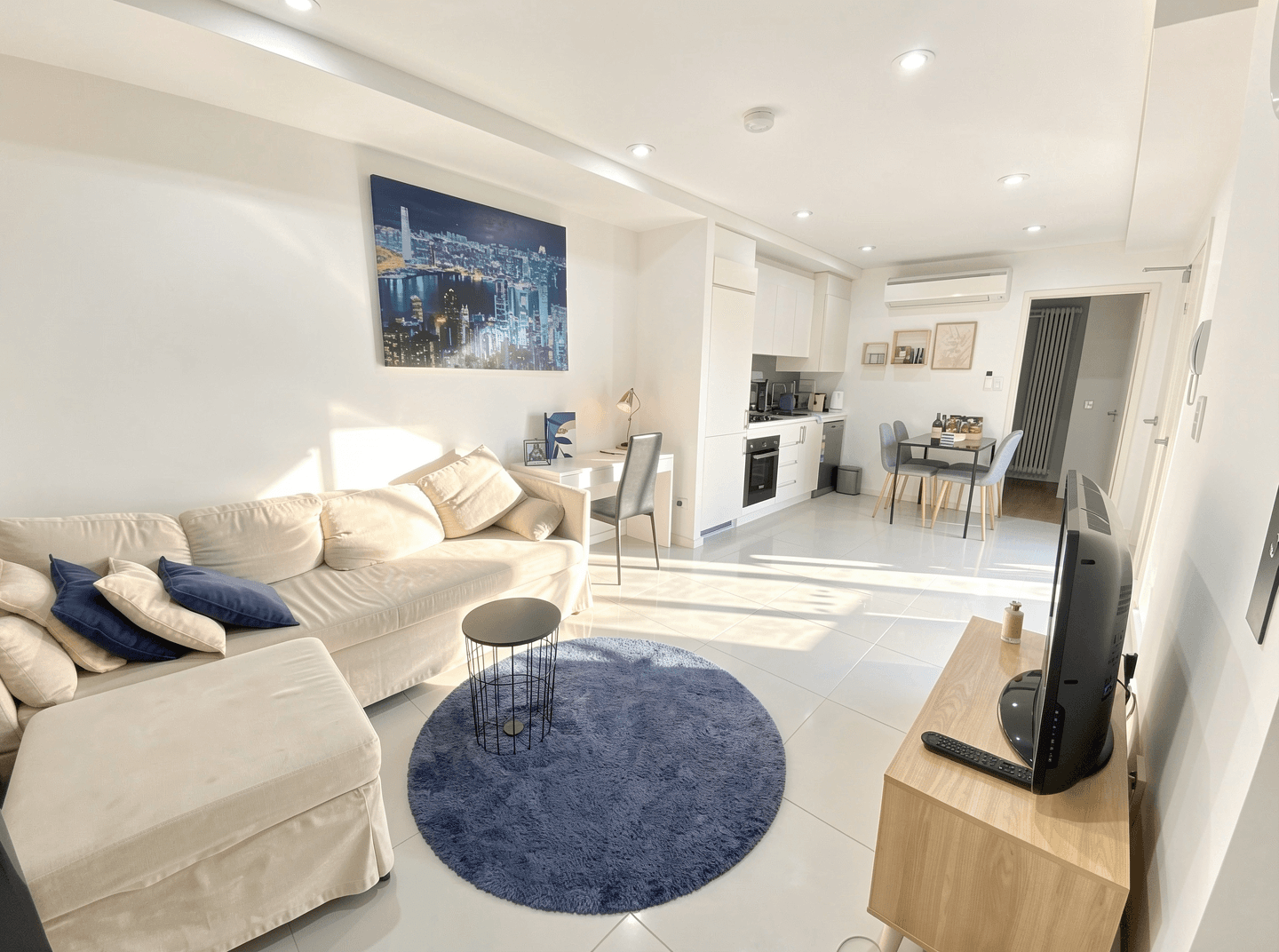 Property photo enhanced by AI